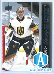 2021-22 LOGAN THOMPSON UPPER DECK SERIES 1 RC #219 YOUNG GUNS